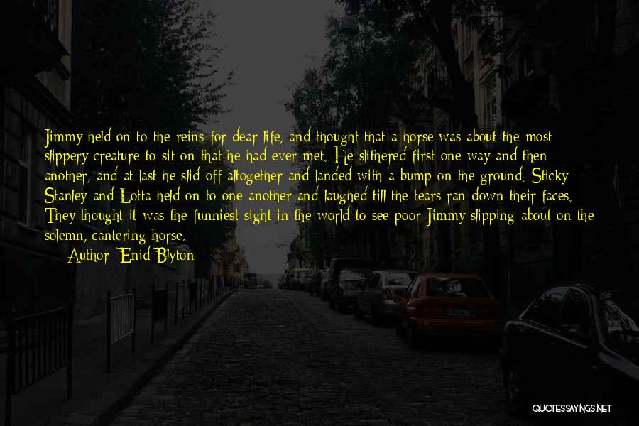 Tears Falling Down Quotes By Enid Blyton