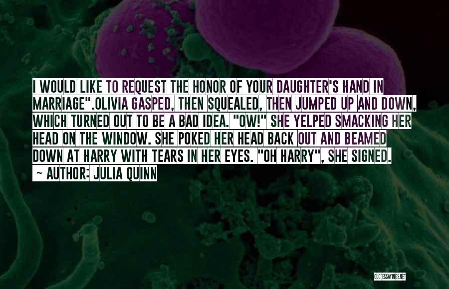 Tears In Her Eyes Quotes By Julia Quinn