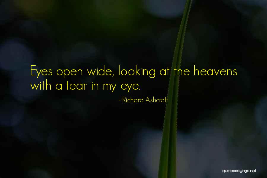 Tears In My Eye Quotes By Richard Ashcroft