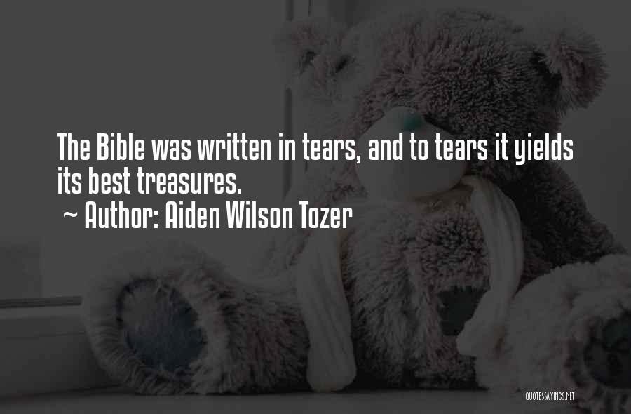 Tears In The Bible Quotes By Aiden Wilson Tozer