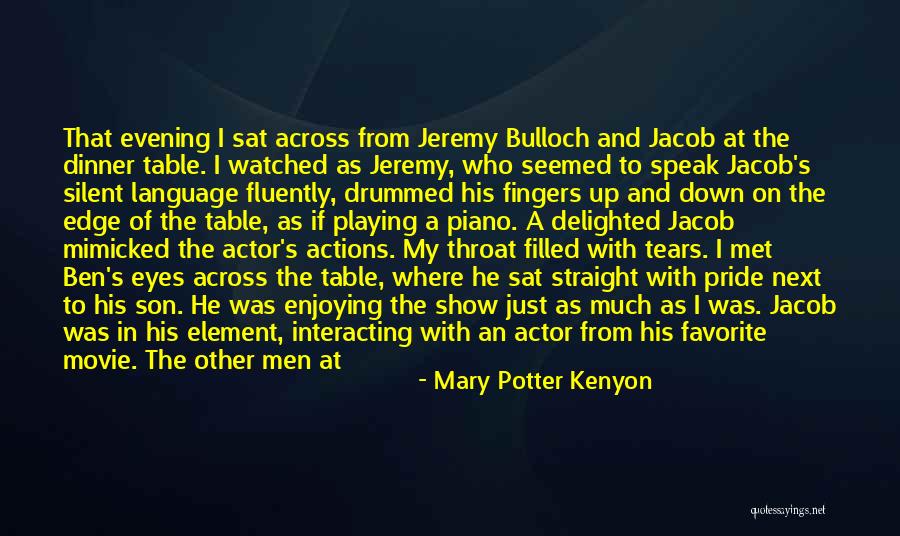 Tears In The Eyes Quotes By Mary Potter Kenyon