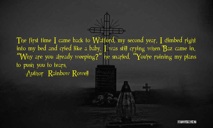 Tears I've Cried Quotes By Rainbow Rowell