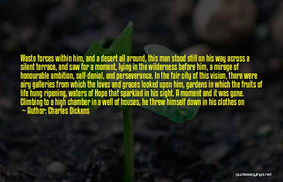 Tears Of A Man Quotes By Charles Dickens