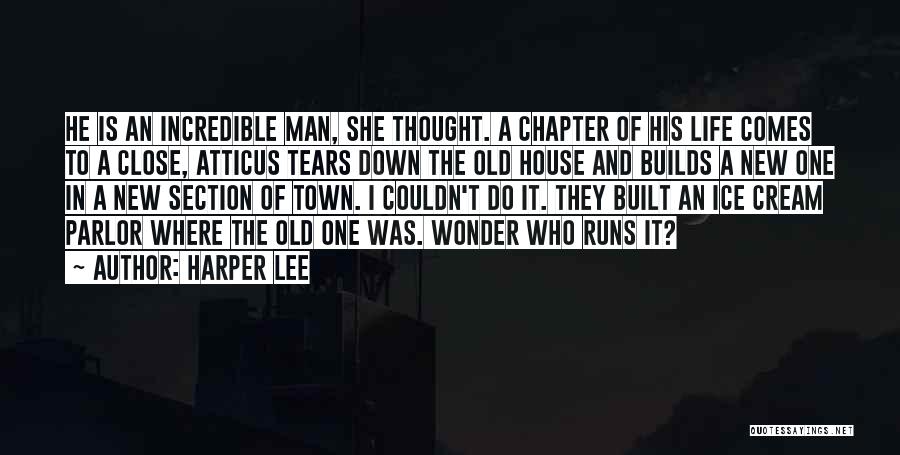Tears Of A Man Quotes By Harper Lee