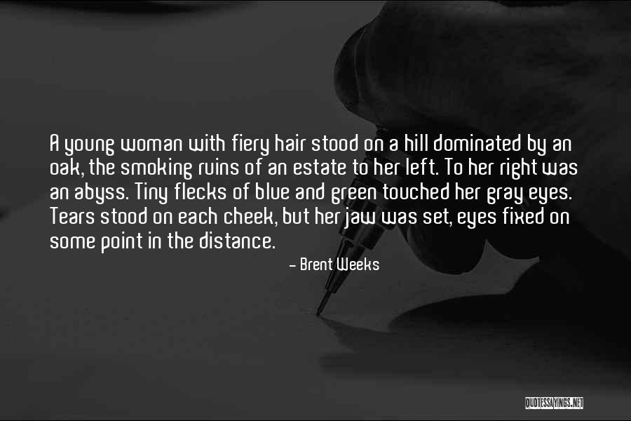 Tears Of A Woman Quotes By Brent Weeks