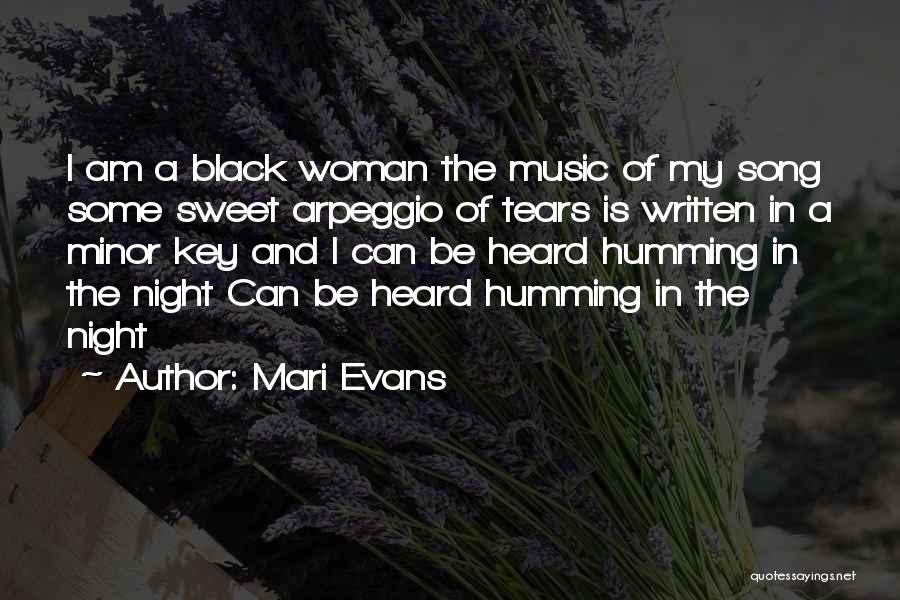 Tears Of A Woman Quotes By Mari Evans