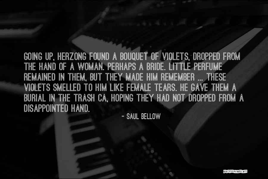 Tears Of A Woman Quotes By Saul Bellow