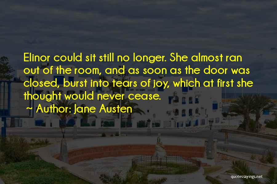 Tears Of Joy Quotes By Jane Austen