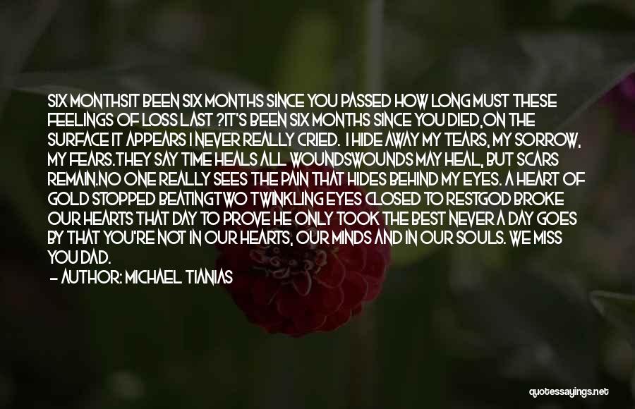 Tears Sorrow Quotes By Michael Tianias