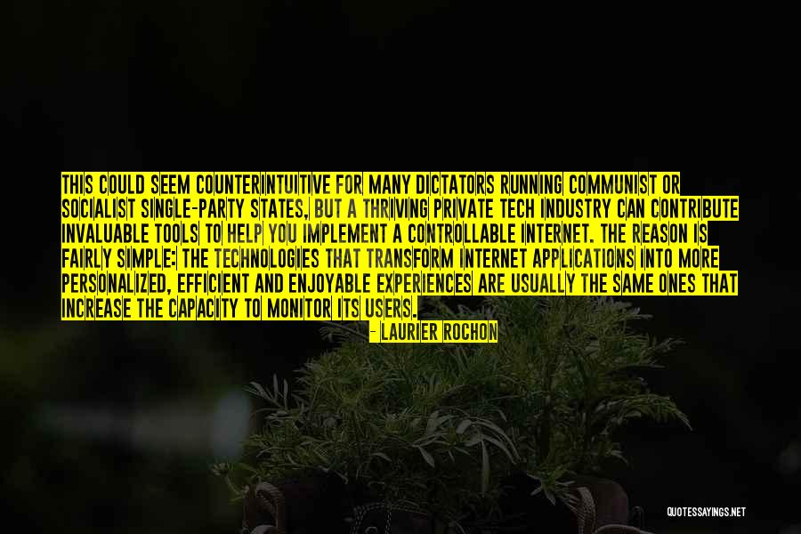 Tech Quotes By Laurier Rochon