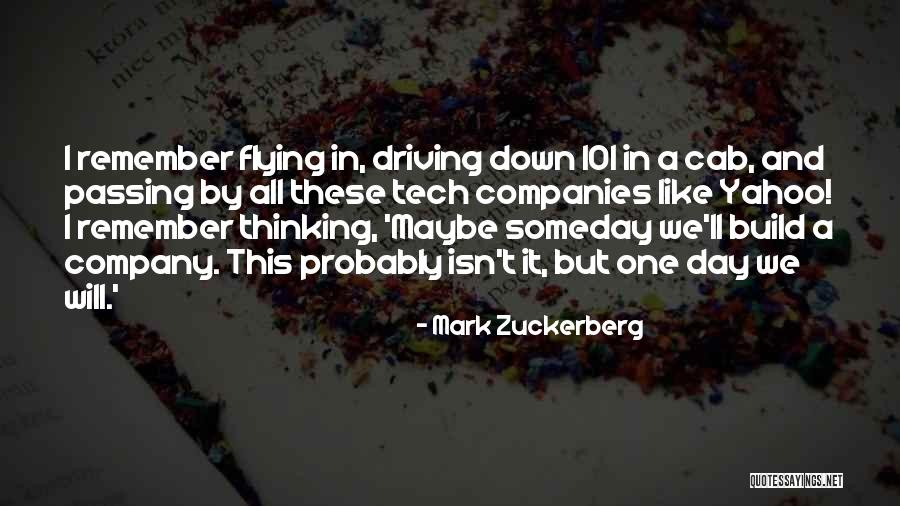 Tech Quotes By Mark Zuckerberg