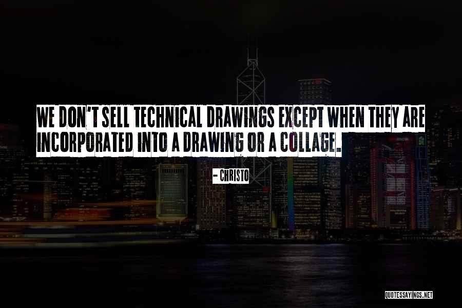 Technical Drawing Quotes By Christo