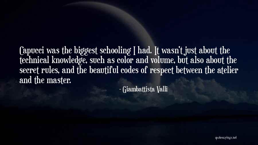 Technical Knowledge Quotes By Giambattista Valli Technical Knowledge Quotes By Giambattista Valli