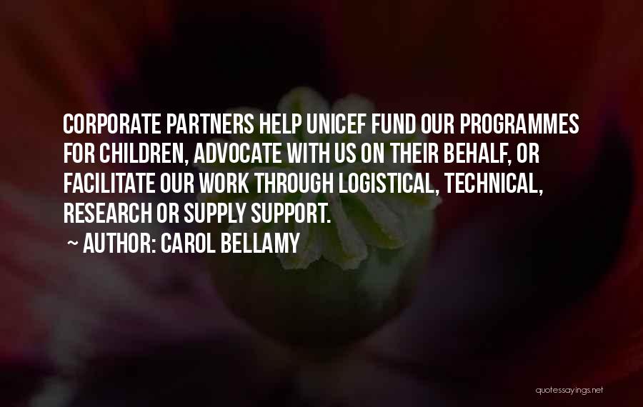 Technical Support Quotes By Carol Bellamy