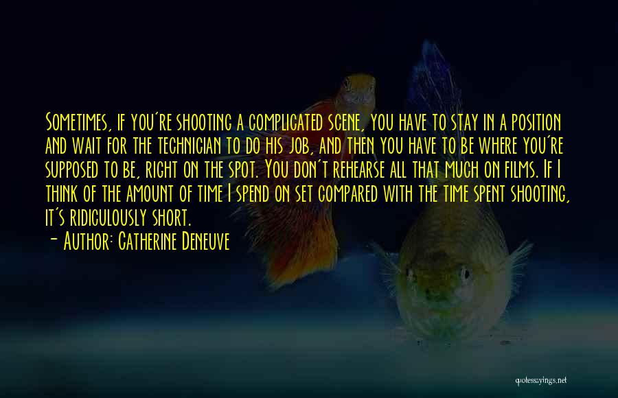 Technician Quotes By Catherine Deneuve