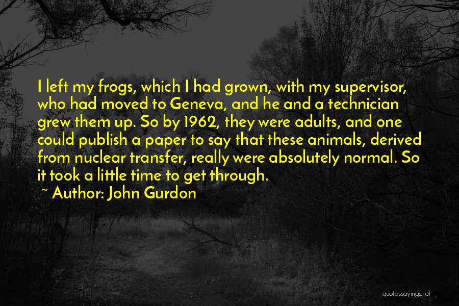 Technician Quotes By John Gurdon