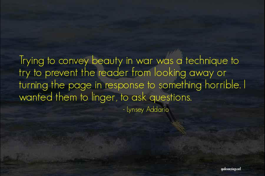Technikai Quotes By Lynsey Addario Technikai Quotes By Lynsey Addario