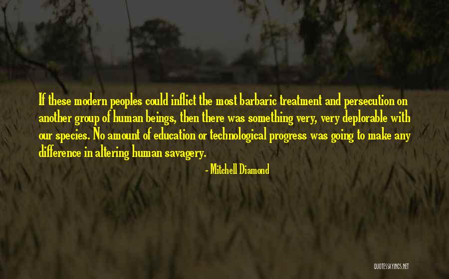 Technological Education Quotes By Mitchell Diamond