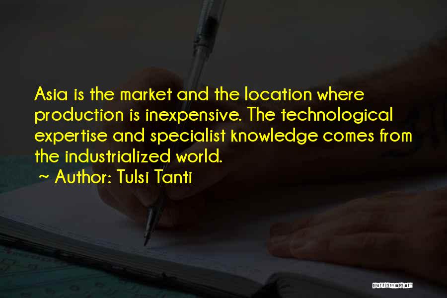 Technological Market Quotes By Tulsi Tanti