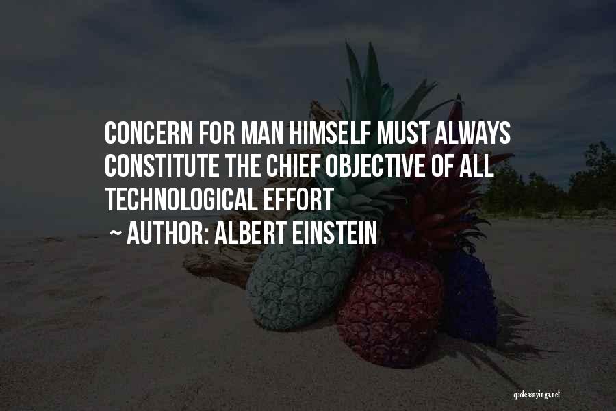 Technological Quotes By Albert Einstein