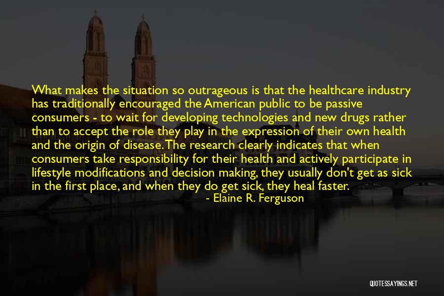 Technologies In Health Quotes By Elaine R. Ferguson Technologies In Health Quotes By Elaine R. Ferguson