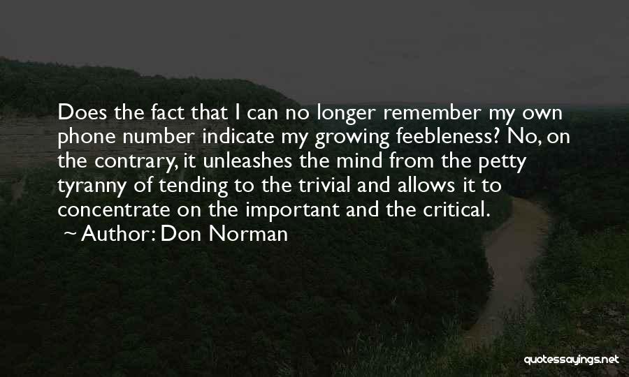 Technology Advancement Quotes By Don Norman