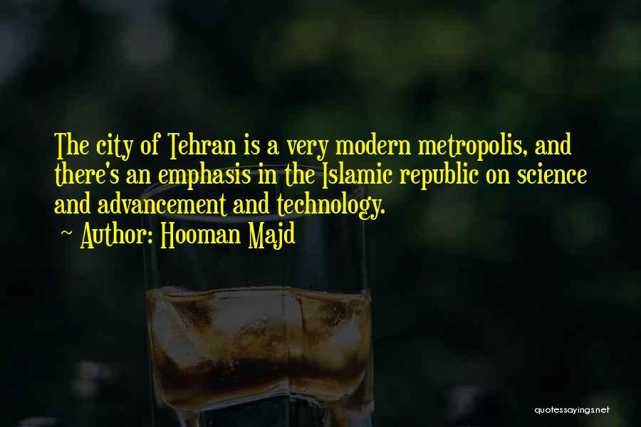 Technology Advancement Quotes By Hooman Majd