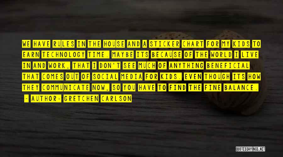 Technology And Kids Quotes By Gretchen Carlson