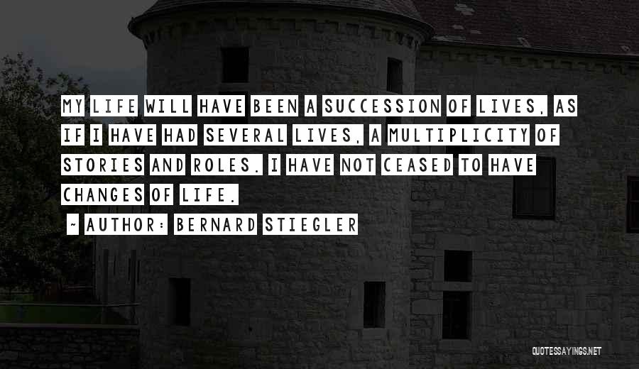 Technology And Life Quotes By Bernard Stiegler