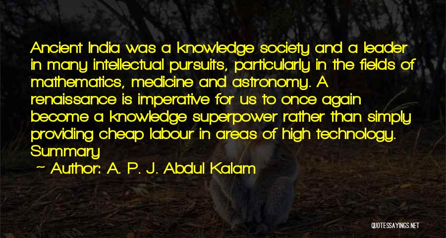 Technology And Medicine Quotes By A. P. J. Abdul Kalam