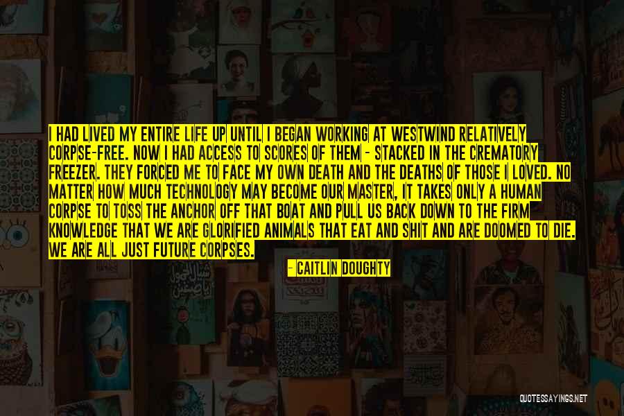 Technology And The Future Quotes By Caitlin Doughty