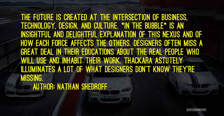 Technology And The Future Quotes By Nathan Shedroff