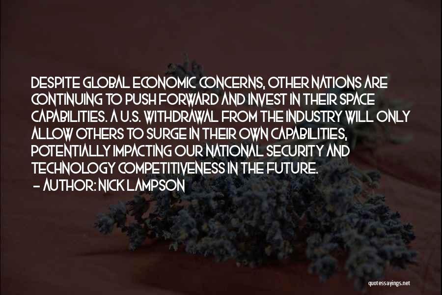 Technology And The Future Quotes By Nick Lampson