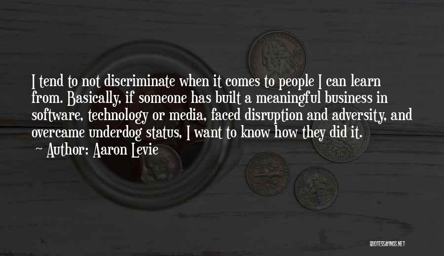 Technology Disruption Quotes By Aaron Levie