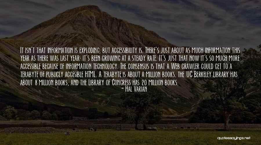 Technology From Books Quotes By Hal Varian