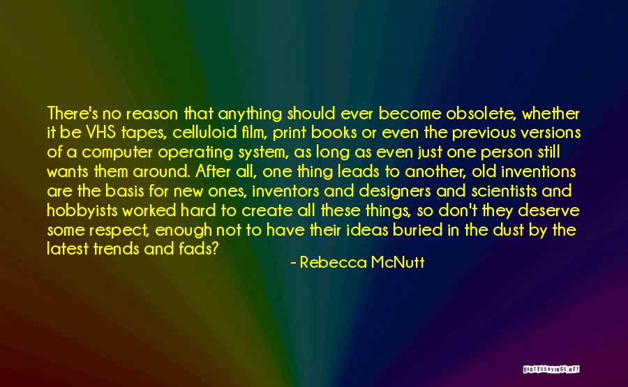 Technology From Books Quotes By Rebecca McNutt