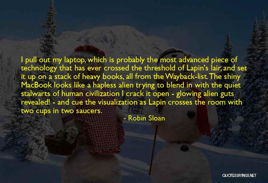 Technology From Books Quotes By Robin Sloan