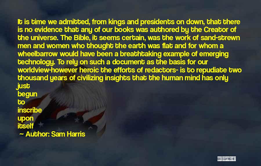 Technology From Books Quotes By Sam Harris