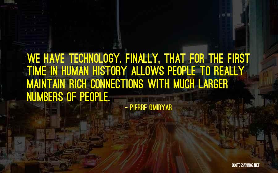 Technology In Business Quotes By Pierre Omidyar Technology In Business Quotes By Pierre Omidyar
