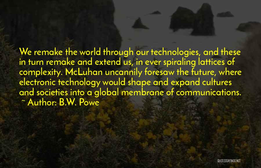 Technology In The Future Quotes By B.W. Powe