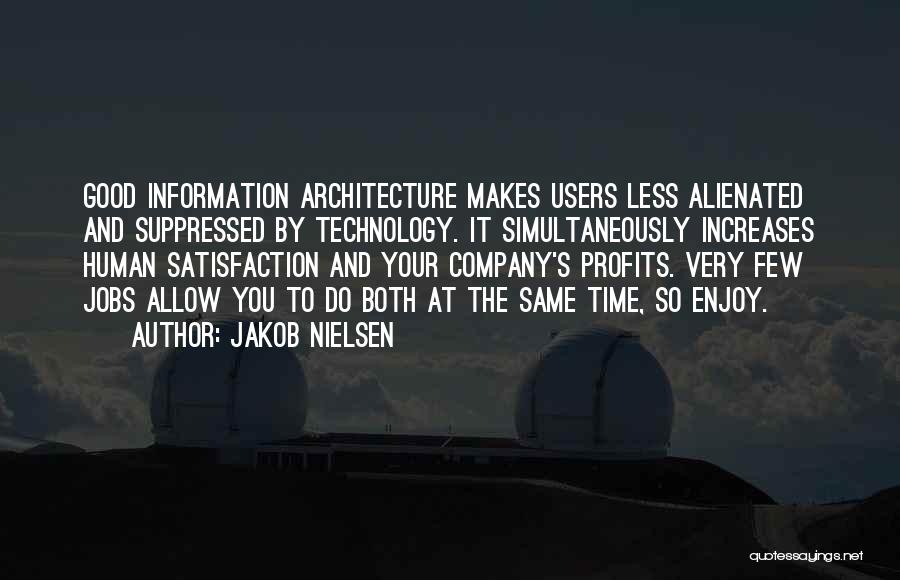 Technology Information Quotes By Jakob Nielsen