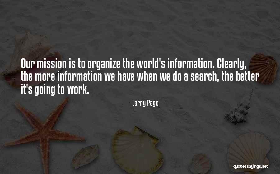 Technology Information Quotes By Larry Page