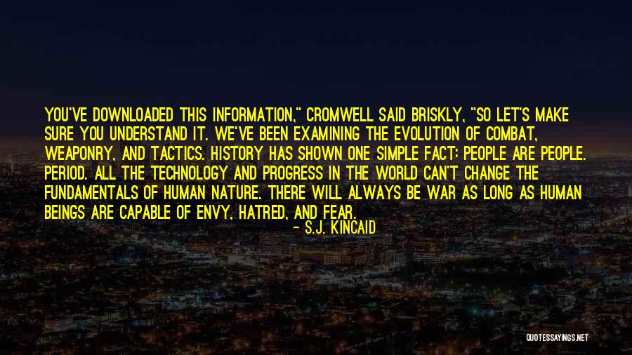 Technology Information Quotes By S.J. Kincaid