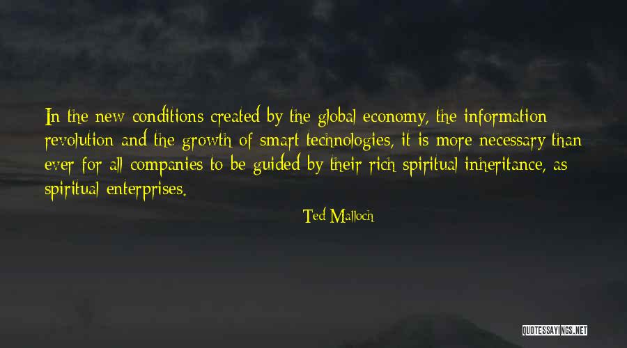 Technology Information Quotes By Ted Malloch