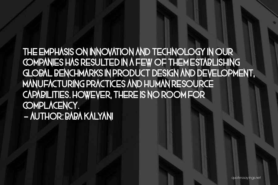 Technology Innovation Quotes By Baba Kalyani