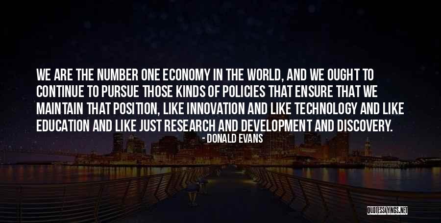 Technology Innovation Quotes By Donald Evans