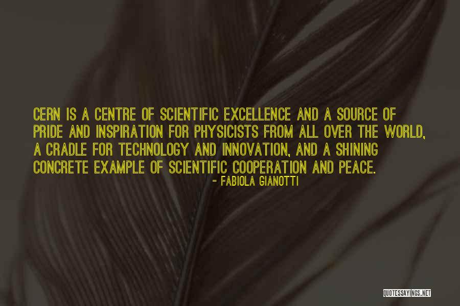 Technology Innovation Quotes By Fabiola Gianotti