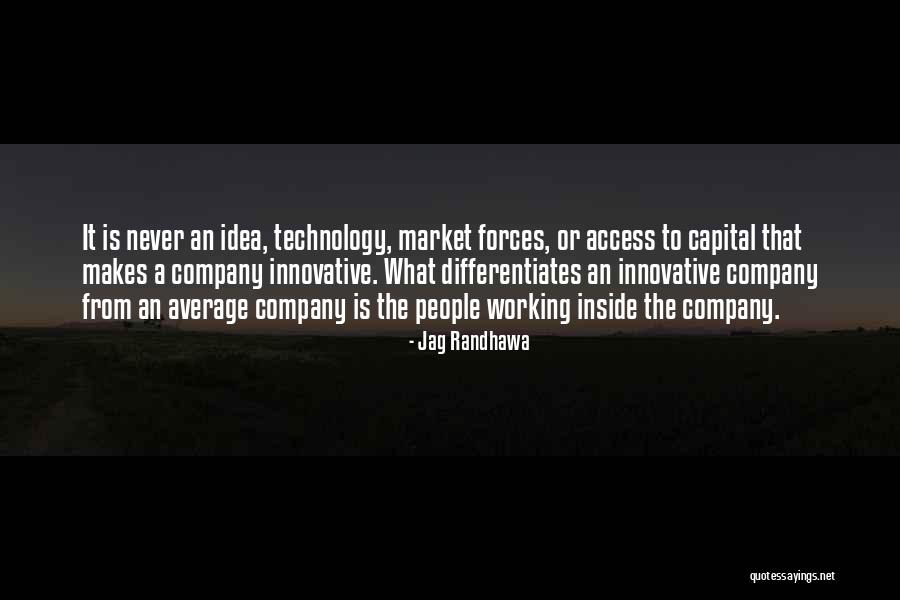 Technology Innovation Quotes By Jag Randhawa