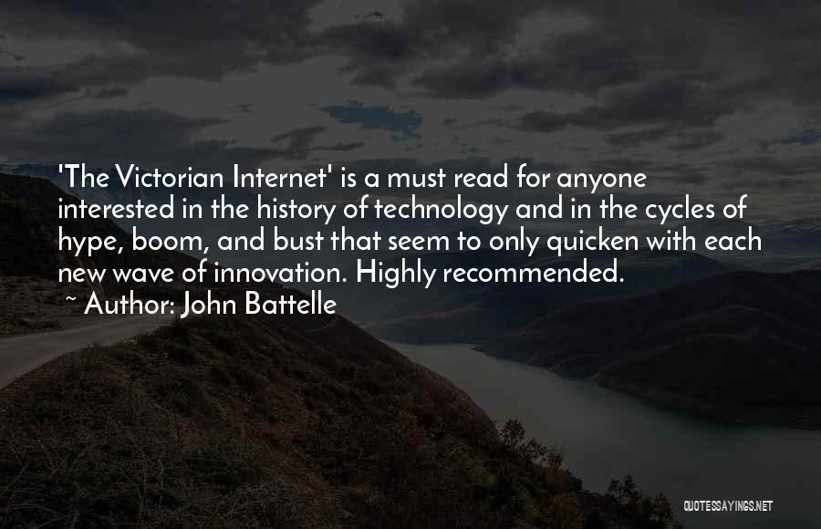 Technology Innovation Quotes By John Battelle