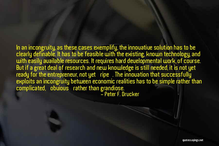 Technology Innovation Quotes By Peter F. Drucker Technology Innovation Quotes By Peter F. Drucker